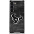 NFL Houston Texans Black & White Galaxy S23 Clear Case