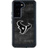 NFL Houston Texans Black & White Galaxy S23 Waterproof Case