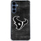 NFL Houston Texans Black & White Galaxy S24 Clear Case