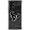NFL Houston Texans Black & White Galaxy S24 Ultra Clear Case