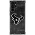 NFL Houston Texans Black & White Galaxy S24 Ultra Clear Case