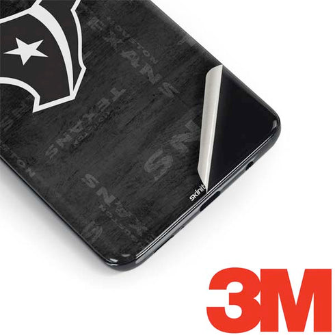 NFL Houston Texans Black & White Galaxy S9 Skin