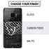 NFL Houston Texans Black & White Galaxy S9 Skin
