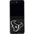 NFL Houston Texans Black & White Galaxy Z Flip5 5G Skin