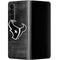 NFL Houston Texans Black & White Galaxy Z Fold4 5G Skin