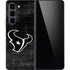 NFL Houston Texans Black & White Galaxy Z Fold5 5G Skin