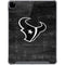 NFL Houston Texans Black & White iPad Pro 12.9in (2020) Clear Case