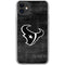 NFL Houston Texans Black & White iPhone 11 Clear Case