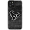 NFL Houston Texans Black & White iPhone 11 Pro Clear Case
