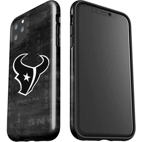 NFL Houston Texans Black & White iPhone 11 Pro Max Impact Case