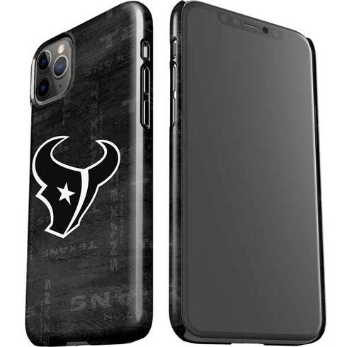 NFL Houston Texans Black & White iPhone 11 Pro Max Lite Case