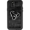 NFL Houston Texans Black & White iPhone 11 Pro Max Waterproof Case