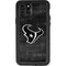 NFL Houston Texans Black & White iPhone 11 Pro Waterproof Case