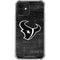 NFL Houston Texans Black & White iPhone 12 Clear Case