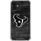 NFL Houston Texans Black & White iPhone 12 Mini Clear Case