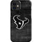 NFL Houston Texans Black & White iPhone 12 Mini Lite Case
