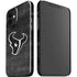 NFL Houston Texans Black & White iPhone 12 Mini Lite Case
