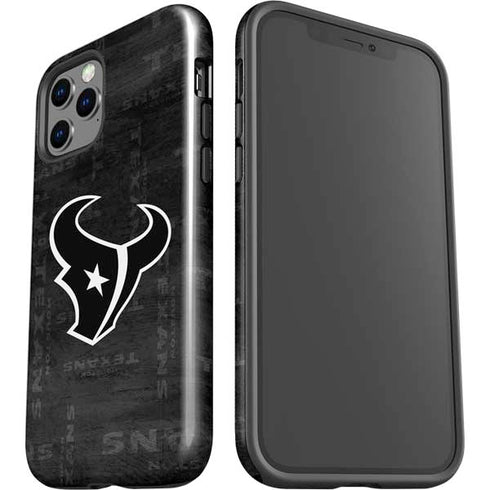 NFL Houston Texans Black & White iPhone 12 Pro Impact Case