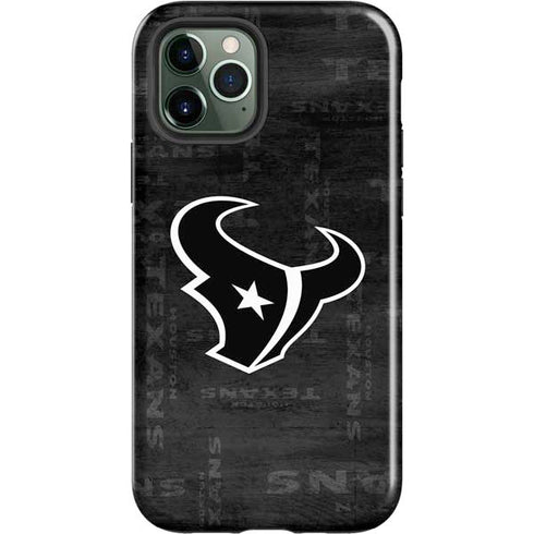 NFL Houston Texans Black & White iPhone 12 Pro Max Impact Case
