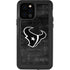 NFL Houston Texans Black & White iPhone 12 Pro Waterproof Case