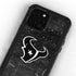 NFL Houston Texans Black & White iPhone 12 Pro Waterproof Case