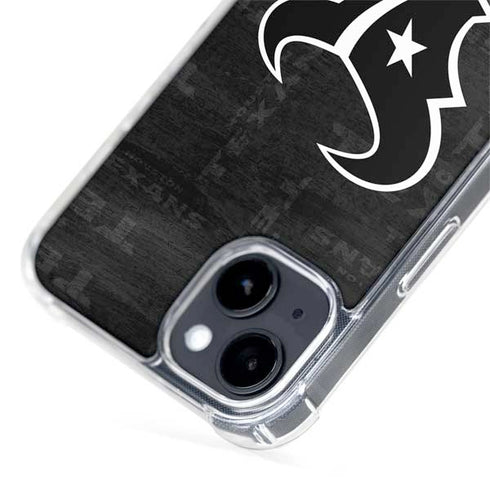 NFL Houston Texans Black & White iPhone 13 MagSafe Case