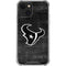 NFL Houston Texans Black & White iPhone 13 Mini Clear Case