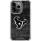 NFL Houston Texans Black & White iPhone 13 Pro Clear Case