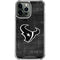 NFL Houston Texans Black & White iPhone 13 Pro Max Clear Case
