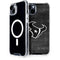NFL Houston Texans Black & White iPhone 15 MagSafe Case