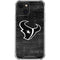 NFL Houston Texans Black & White iPhone 15 Plus Clear Case