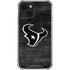 NFL Houston Texans Black & White iPhone 15 Plus Clear Case