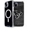 NFL Houston Texans Black & White iPhone 15 Plus MagSafe Case
