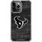 NFL Houston Texans Black & White iPhone 14 Pro Max Clear Case