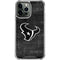 NFL Houston Texans Black & White iPhone 15 Pro Max Clear Case