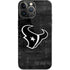NFL Houston Texans Black & White iPhone 14 Pro Max Skin