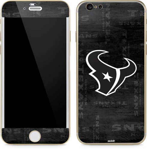 NFL Houston Texans Black & White iPhone 6/6s Skin