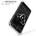 NFL Houston Texans Black & White iPhone 7/8 Plus Clear Case