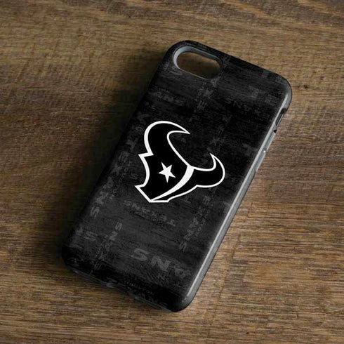 NFL Houston Texans Black & White iPhone 7 Pro Case