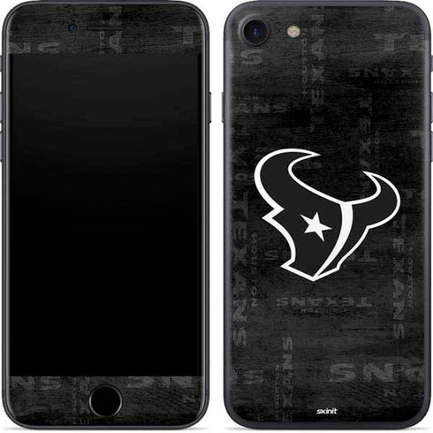 NFL Houston Texans Black & White iPhone 7 Skin