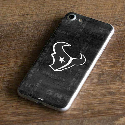 NFL Houston Texans Black & White iPhone 7 Skin