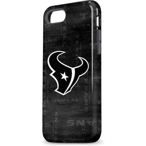 NFL Houston Texans Black & White iPhone 8 Pro Case
