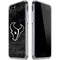 NFL Houston Texans Black & White iPhone SE (2nd & 3rd Gen) Clear Case