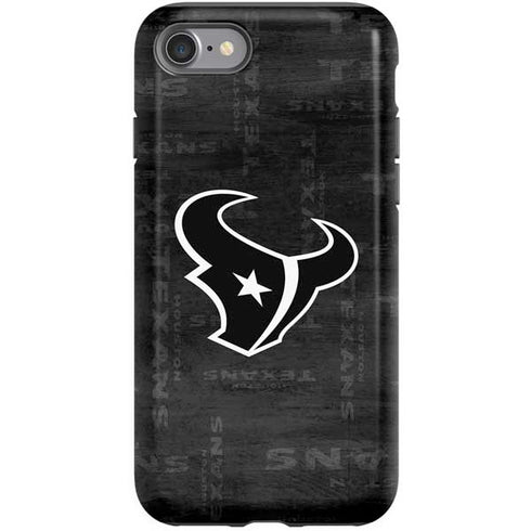 NFL Houston Texans Black & White iPhone SE (2nd & 3rd Gen) Pro Case