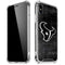 NFL Houston Texans Black & White iPhone X/XS Clear Case