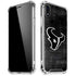 NFL Houston Texans Black & White iPhone XR Clear Case