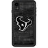 NFL Houston Texans Black & White iPhone XR Waterproof Case