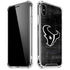 NFL Houston Texans Black & White iPhone XS Max Clear Case
