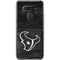 NFL Houston Texans Black & White LG K51/Q51 Clear Case