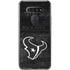 NFL Houston Texans Black & White LG K51/Q51 Clear Case